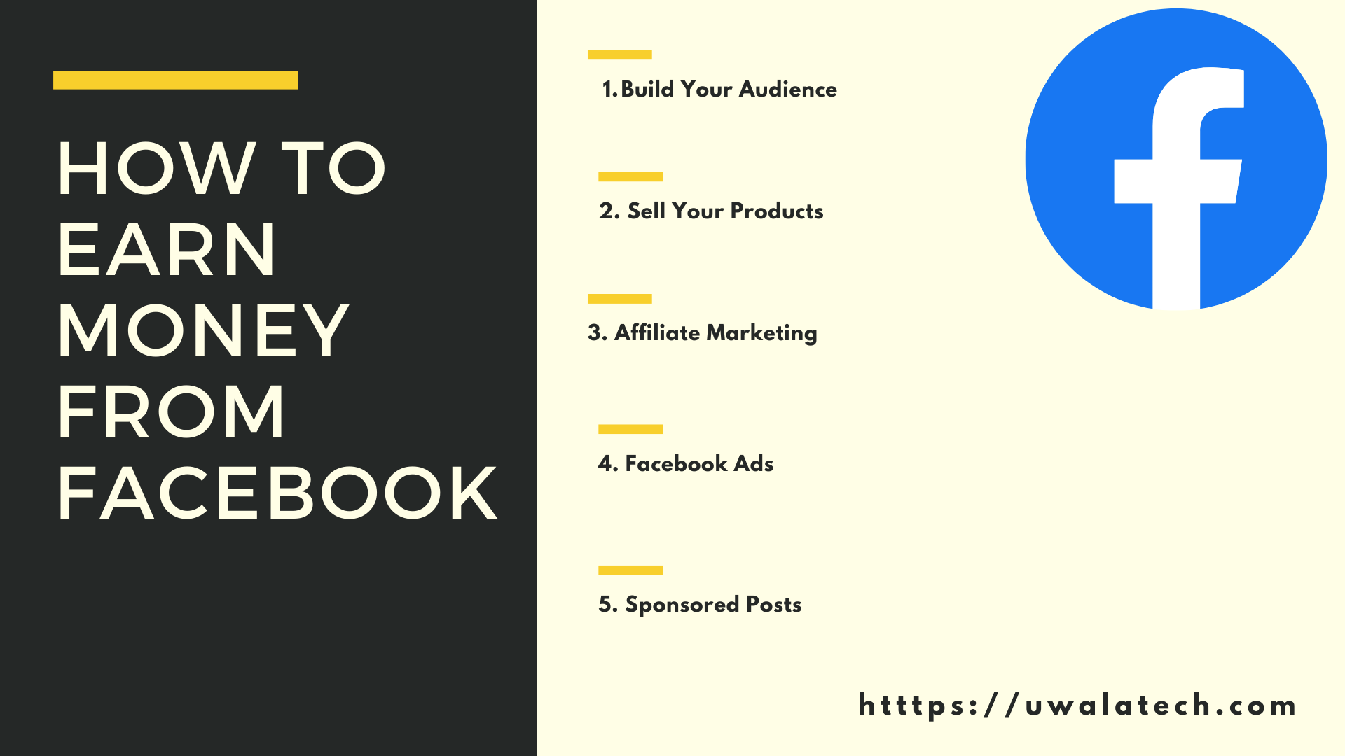 How to Earn Money from Facebook