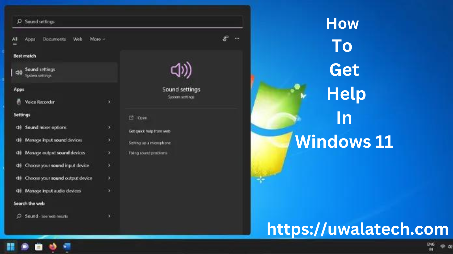 How To Get Help In Windows 11