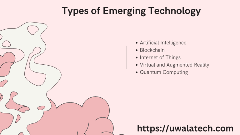 Types of Emerging technology